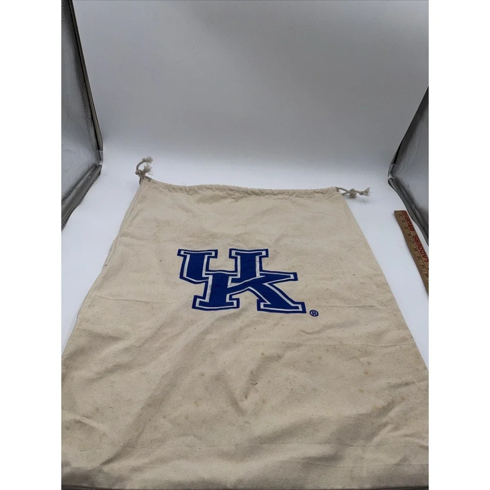 Vintage Cotton Canvas University Of Kentucky Wildcats Laundry Bag 26x21